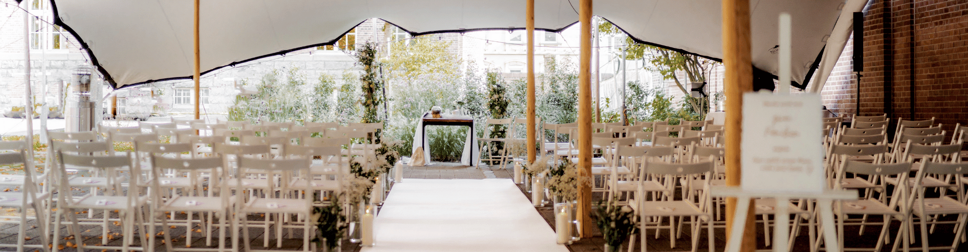 Freie Trauung im Außenbereich der Alten Maschinenhalle Solingen